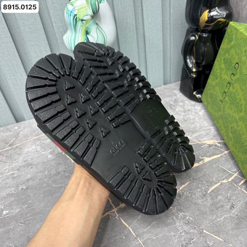 Dép lê nam Gc 3 sọc Lê bảo bình mẫu mới 3 màu 2023 đế cao 3cm