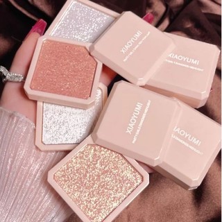 Phấn bắt sáng highlight Xiaoyumi 2 tầng lấp lánh