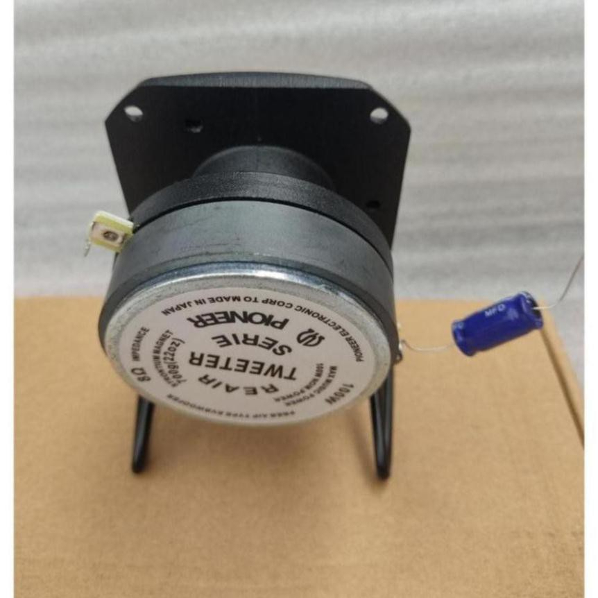 2 LOA TREBLE RỜI + 2 TREBLE PIONERR TITAN VUÔNG KÈM CHÂN VÀ TỤ 3.3mf Xịn