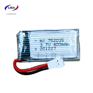 Pin Flycam 3.7V 400mAh 25C, Pin Drone, kích thước 20x30mm, zắc cắm XH2.54, SYP, HP2.0, SM - LiBa