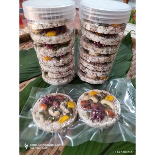 Bánh gạo lức mix hạt (250gr)