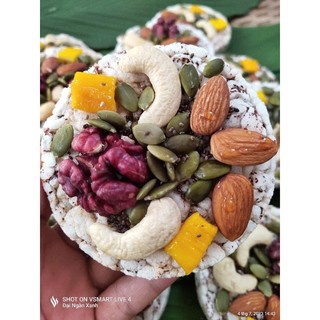 Bánh gạo lức mix hạt (250gr)