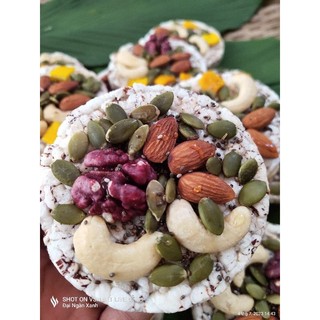Bánh gạo lức mix hạt (250gr)