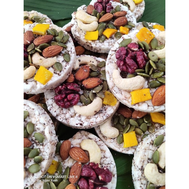 Bánh gạo lức mix hạt (250gr)