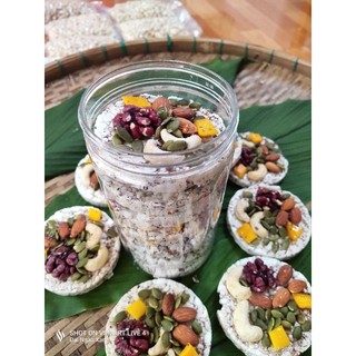 Bánh gạo lức mix hạt (250gr)