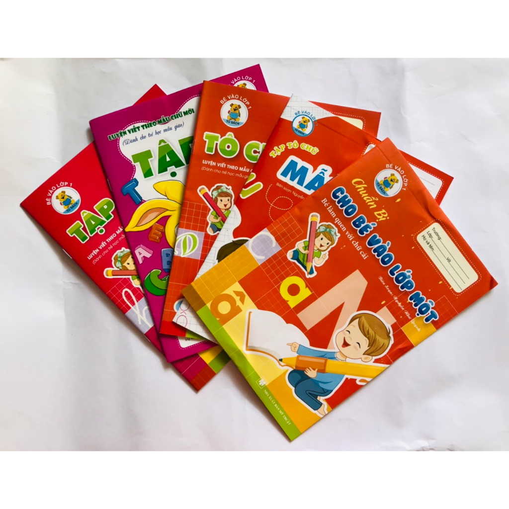 Sách - Chuẩn Bị Cho Bé Vào Lớp 1 - Bé Làm Quen Với Chữ Cái -Dành cho bé 4 - 6 tuổi