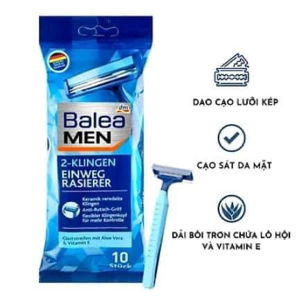 Dao cạo râu Balea 2 lưỡi