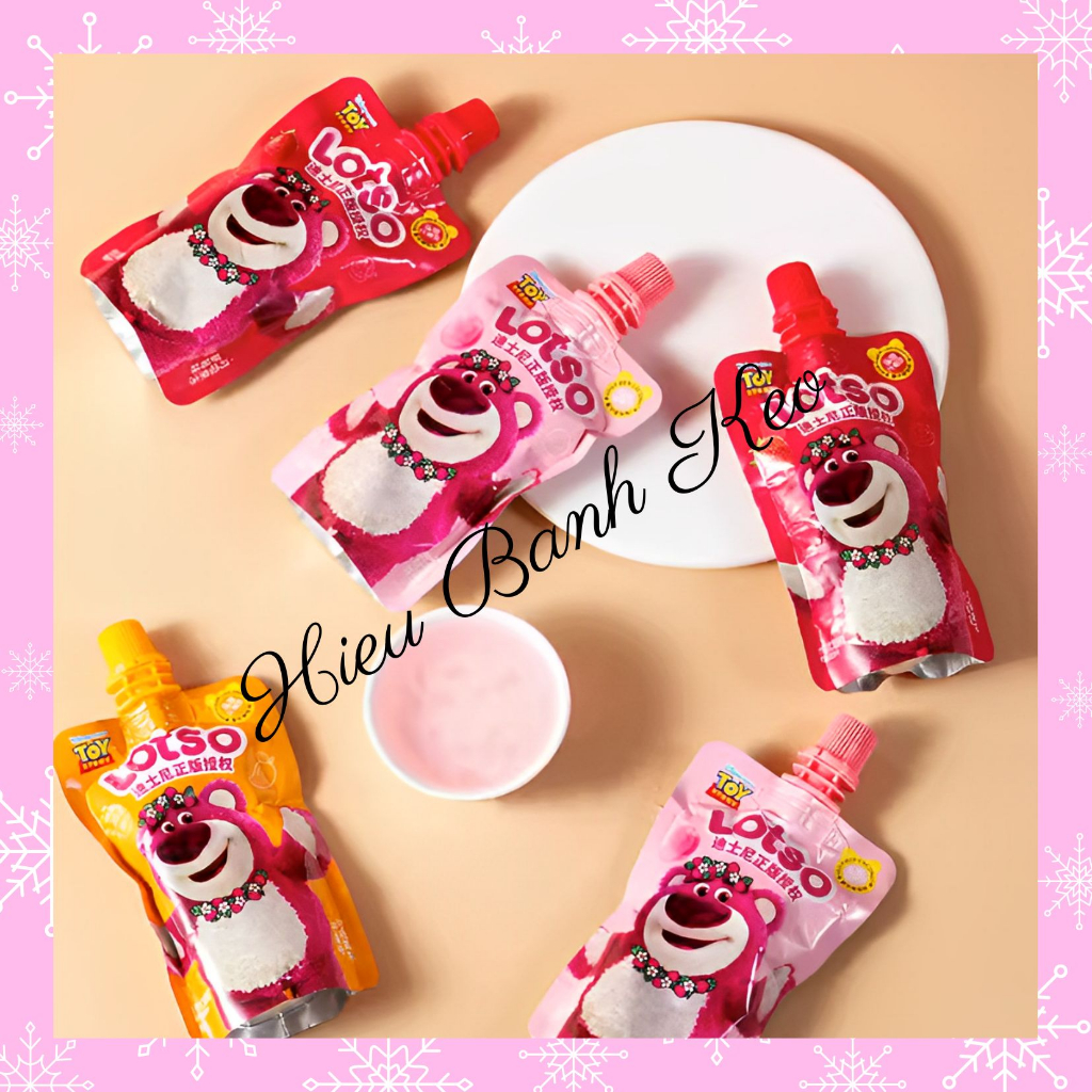 Nước ép thạch trái cây Gấu Dâu