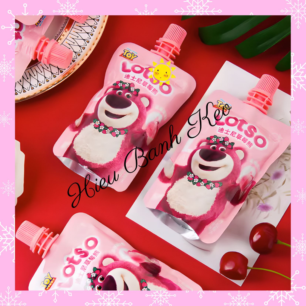 Nước ép thạch trái cây Gấu Dâu