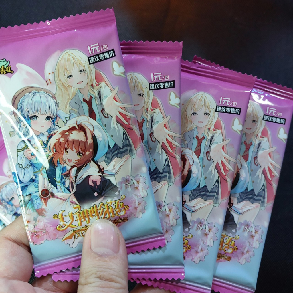 Combo 40 thẻ WaiFu Nữ Anime ngẫu nhiên thủ lĩnh những thẻ bài từ cấp R SR SSR SP SSP UR,... T 2126 4-1