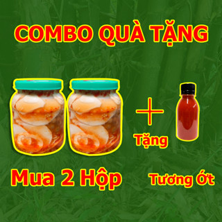 Combo 2 Hộp Măng Ớt Cay + TẶNG 1 Lọ Tương Ớt (ăn liền: ăn kèm bún, miến, phở, mỳ tôm...)