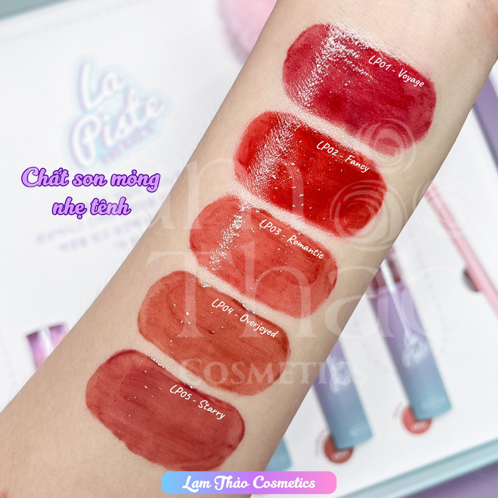 Son Tint Dearmay La Piste Lip Tint 4.1g [ Lam Thảo Cosmetics - Sản Phẩm Chính Hãng ]