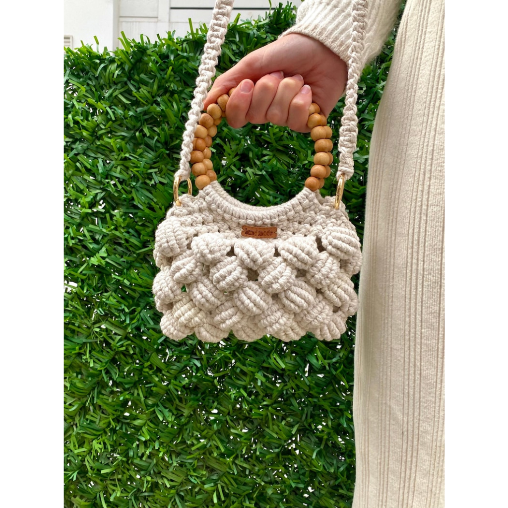 Túi Xách Đan Macrame Thời Trang