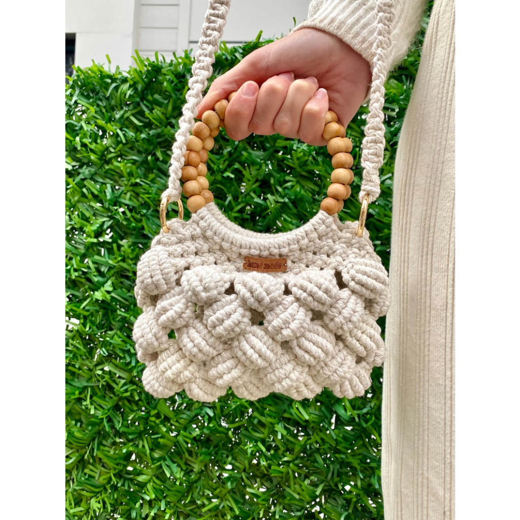 Túi Xách Đan Macrame Thời Trang