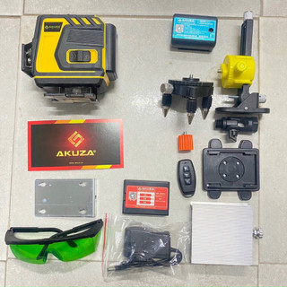 Máy cân bằng laser. Máy bắn tia laser cân bằng 12 tia xanh Akuza C20