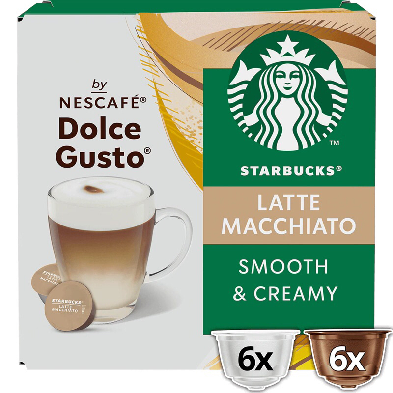 Cafe viên nén starbuck latte machiato