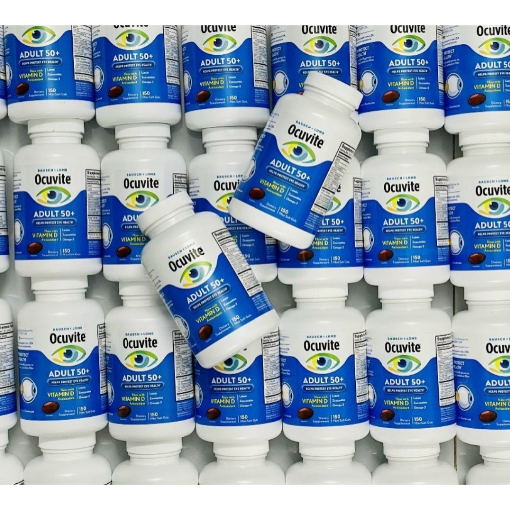 Viên Uống Bổ Mắt Ocuvite 50+ 150 viên của Mỹ