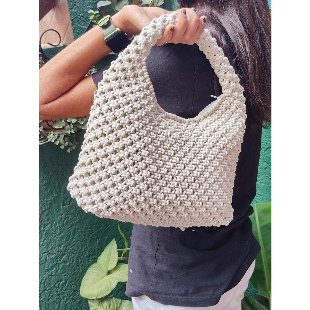 Túi Xách Đan Macrame Thời Trang