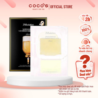 Mặt Nạ Làm Dịu Và Thư Giãn Cho Da JM Solution Mask 30ml - Water Luminous S.O.S Ringer Amino