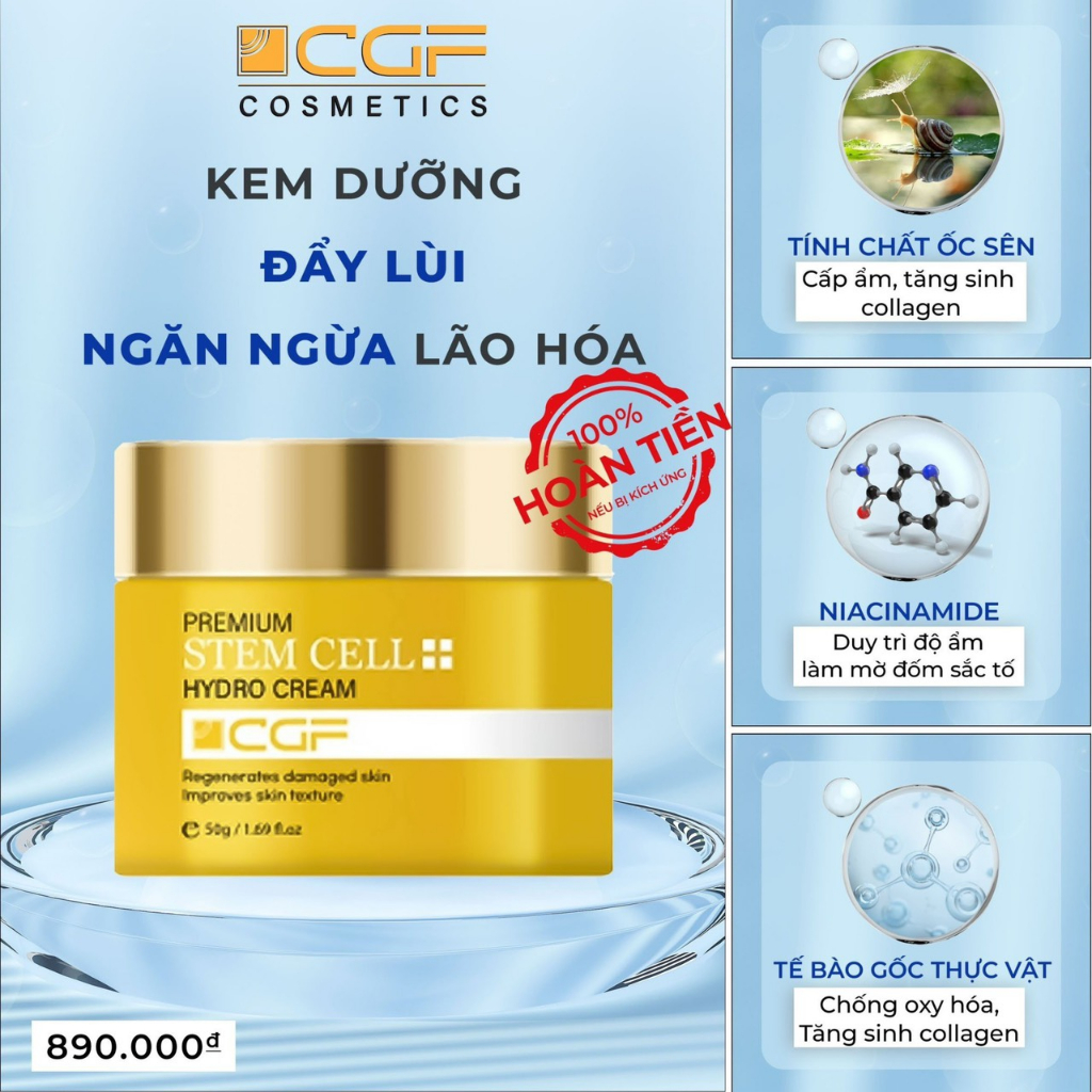 KEM DƯỠNG TẾ BÀO GỐC CGF 50G