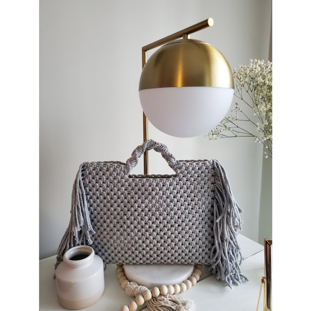 Túi Xách Đan Macrame Thời Trang