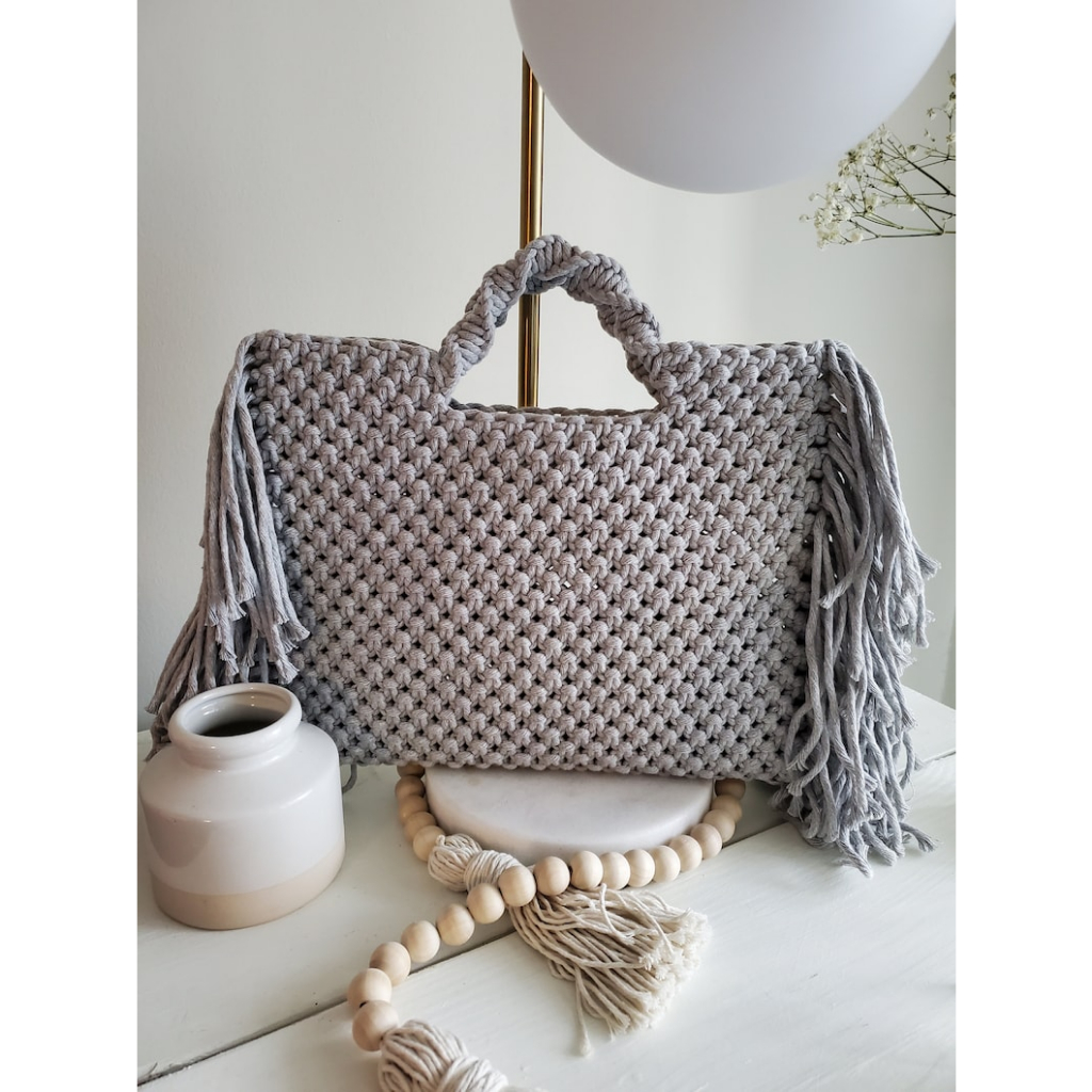 Túi Xách Đan Macrame Thời Trang
