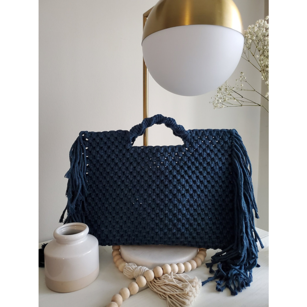 Túi Xách Đan Macrame Thời Trang