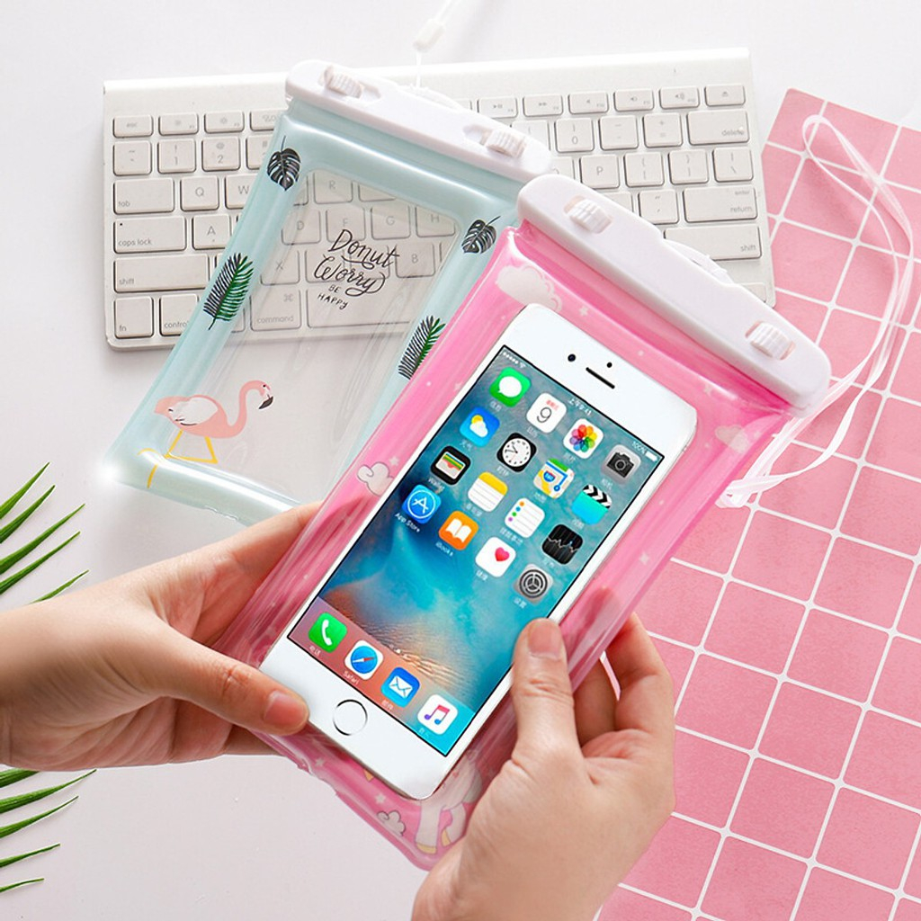 ⛔GIADUNGHOANGMAI⛔ Túi điện thoại chống nước (LOẠI CÓ PHAO)