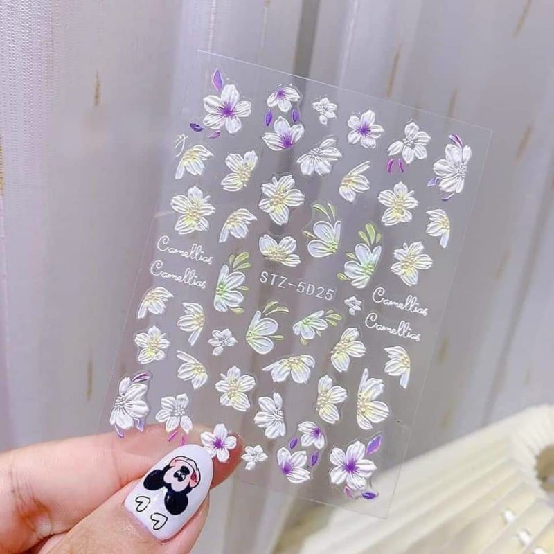Sticker dán móng hoa 5D