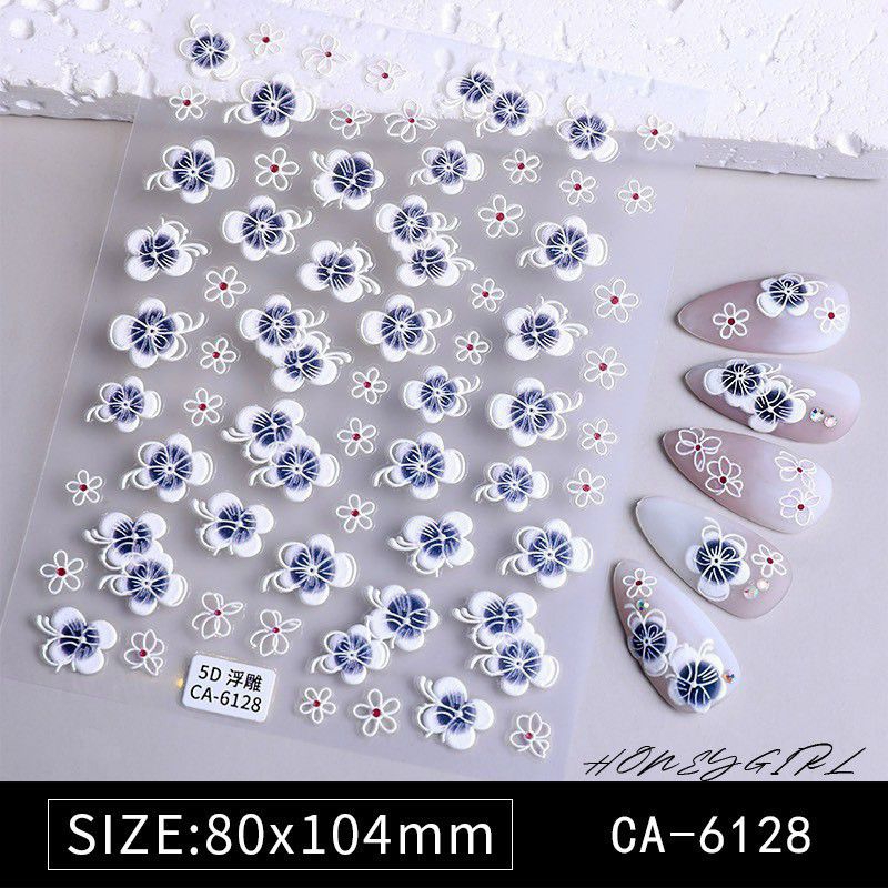Sticker dán móng hoa 5D