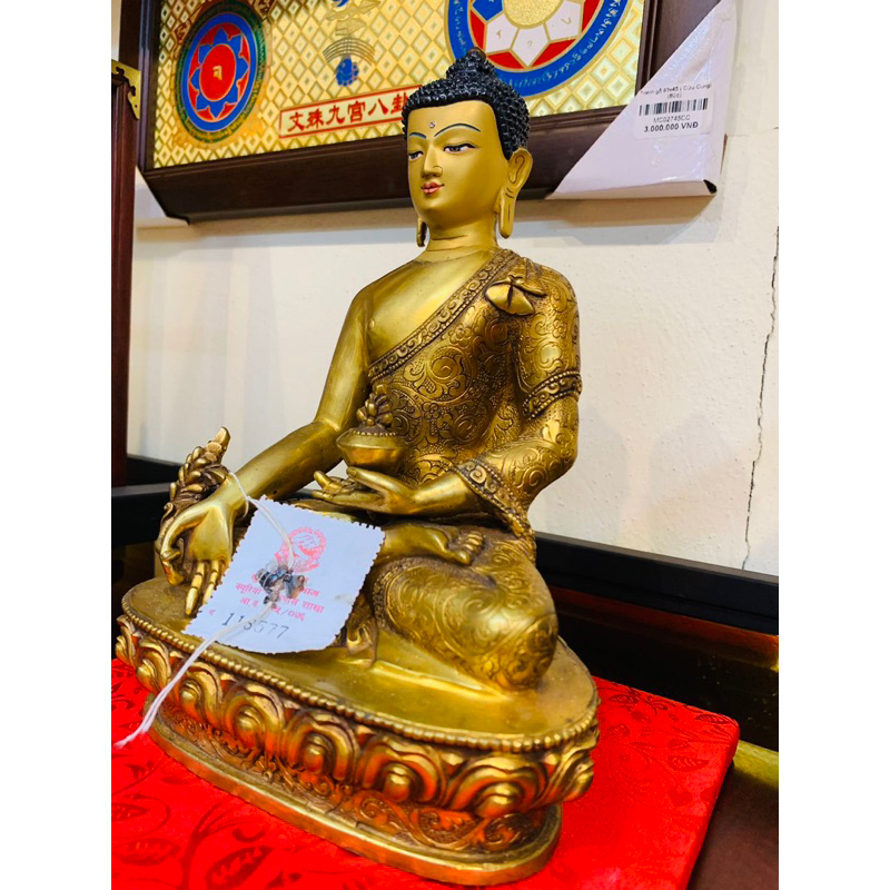 Tượng dược sư nepal cao 24cm