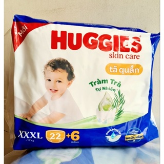 Tã quần Huggies L-68 XL-60 XXL-54 XXXL-22hàng tặng