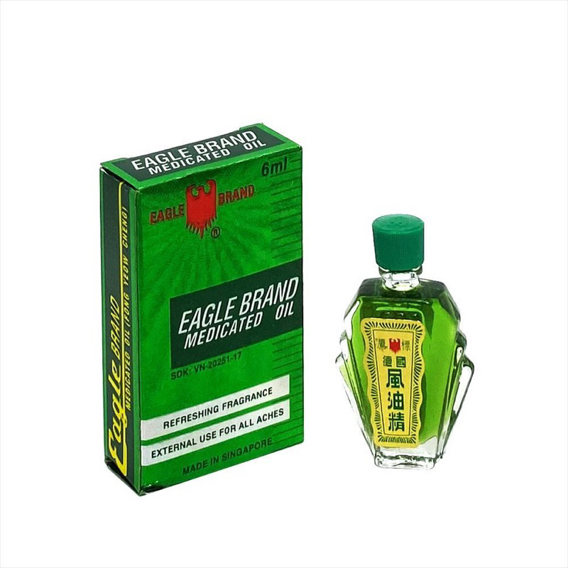 DẦU XANH CON Ó EAGLE BRAND.3ml-24ml