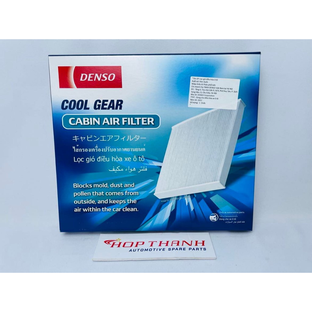 Lọc gió điều hoà DENSO chính hãng cho các dòng Mazda 3, Mazda 6 và CX5, mã DI145520-5360