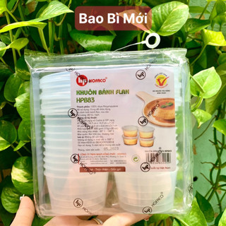 KHUÔN BÁNH FLAN TRUYỀN THỐNG - KHUÔN BÁNH FLAN HPB83 - 20 KHUÔN BÁNH FLAN,PUDDING,RAU CÂU