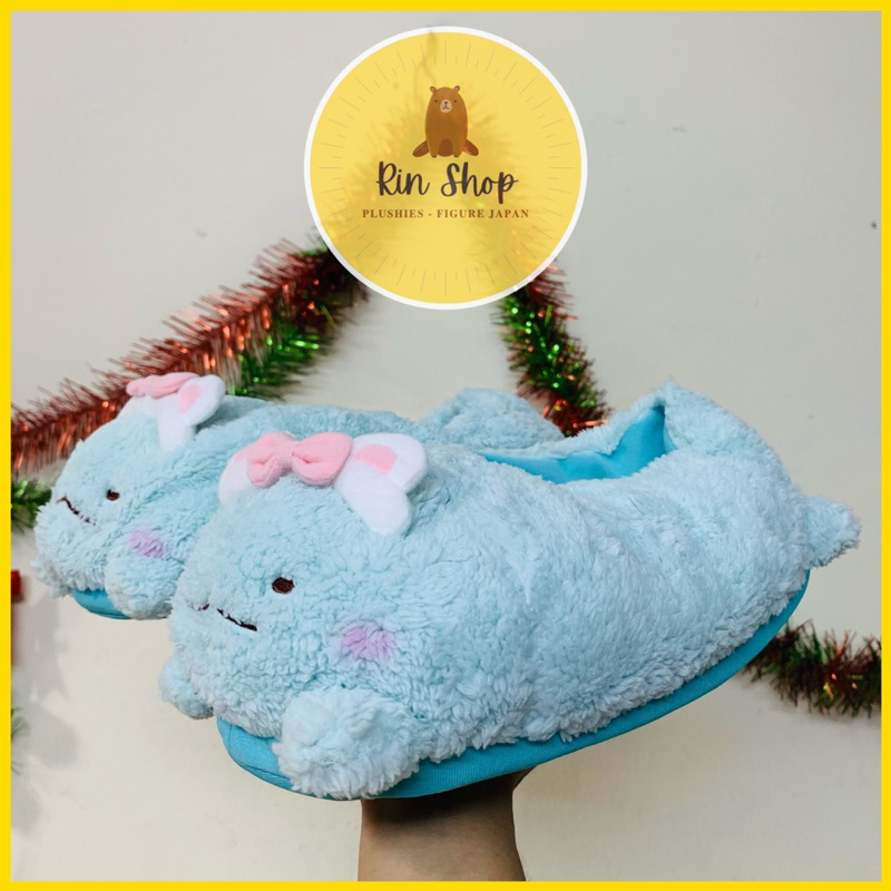 Dép Bông Chính Hãng Sumikko Gurashi - Tapioca Amusement Park Soft Plushy