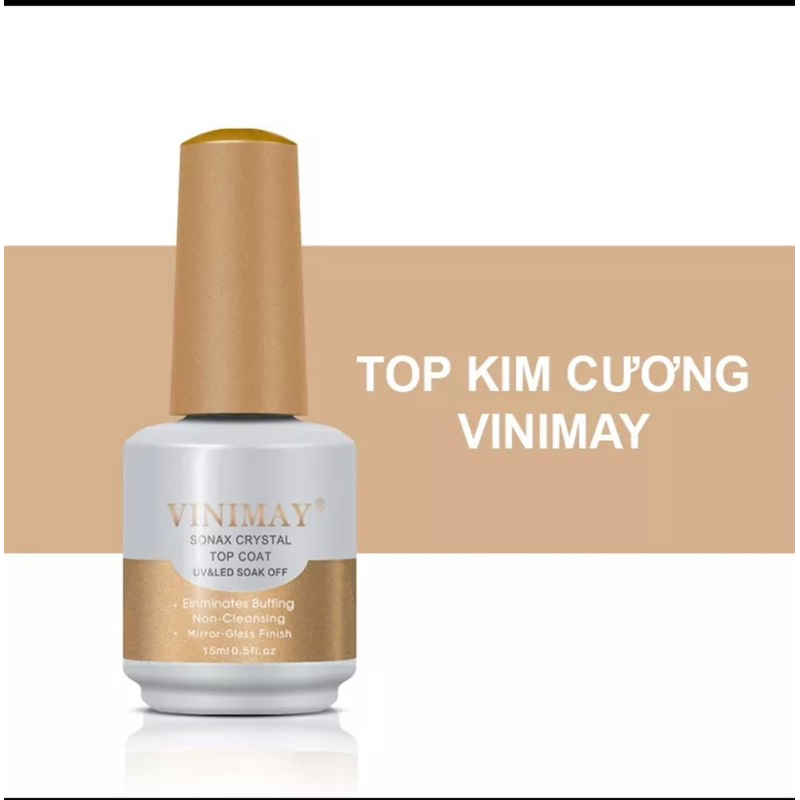 Base Top Vinimay, Cứng móng, Kiềm dầu, Top giọt sương, Top lì, Top loang, Top Cường Lực, Top Kim Cương, Phá Gel Vinimay
