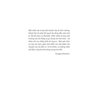 Sách - Người Con - Georges Simenon (NNa)
