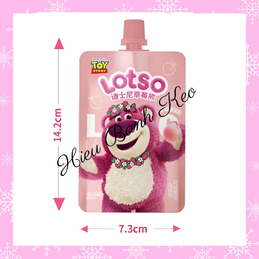 Nước ép thạch trái cây Gấu Dâu