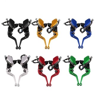 Tay phanh bình dầu liền cnc tăng chỉnh 6 số dành cho các loại xe điện xe máy(tặng dây ngắt phanh)