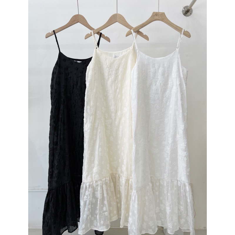 Đầm dây tơ hoa đuôi cá Sophie dress Ma Vie