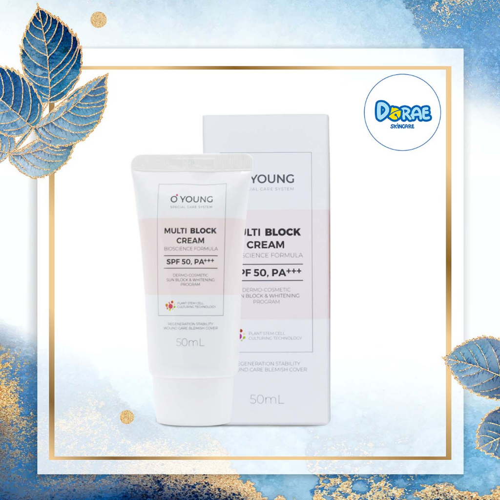 Kem chống nắng trắng da, che khuyết điểm Oyoung Multi Block Cream SPF50+