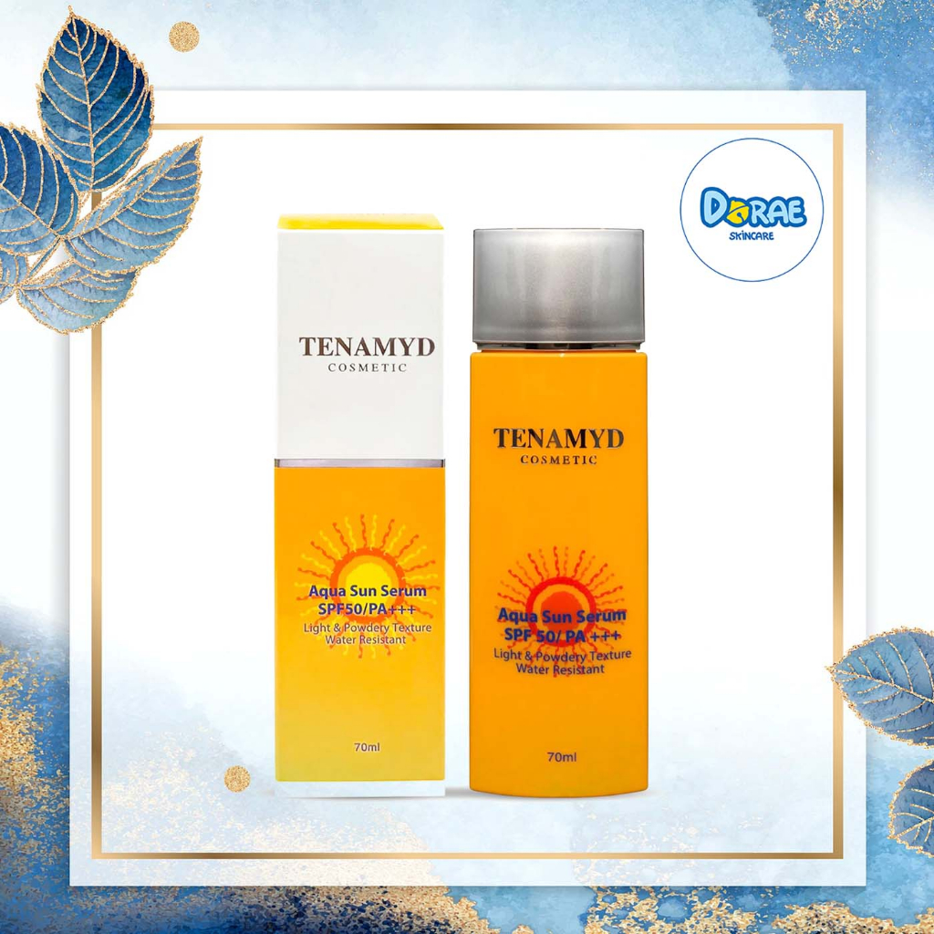 ✅[Chính hãng Tenamyd] Tinh chất chống nắng Tenamyd Aqua Sun Serum SPF50+ / PA+++ 70ml