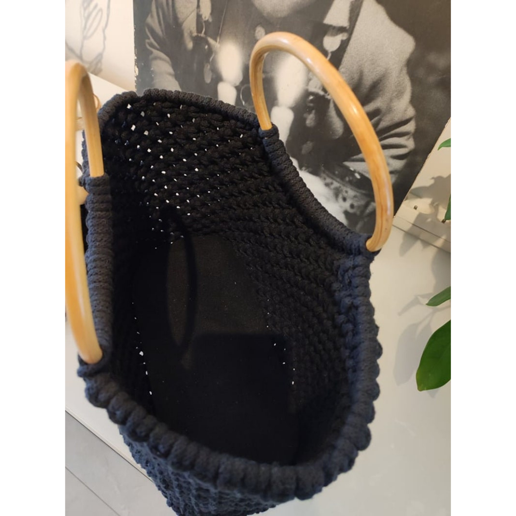 Túi Xách Đan Macrame Thời Trang