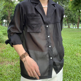 Áo sơmi nam hàn quốc cổ vest hàn quốc