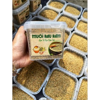 Muối Rau Răm chấm cực ngon hủ 300g.Muối tiêu rau răm