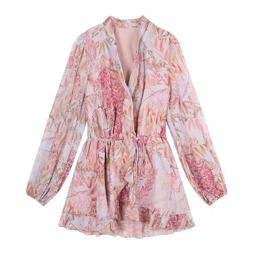 VÁY VOAN HOA HỒNG, CHẤT VOAN CÓ LÓT, SIZE S, M, L