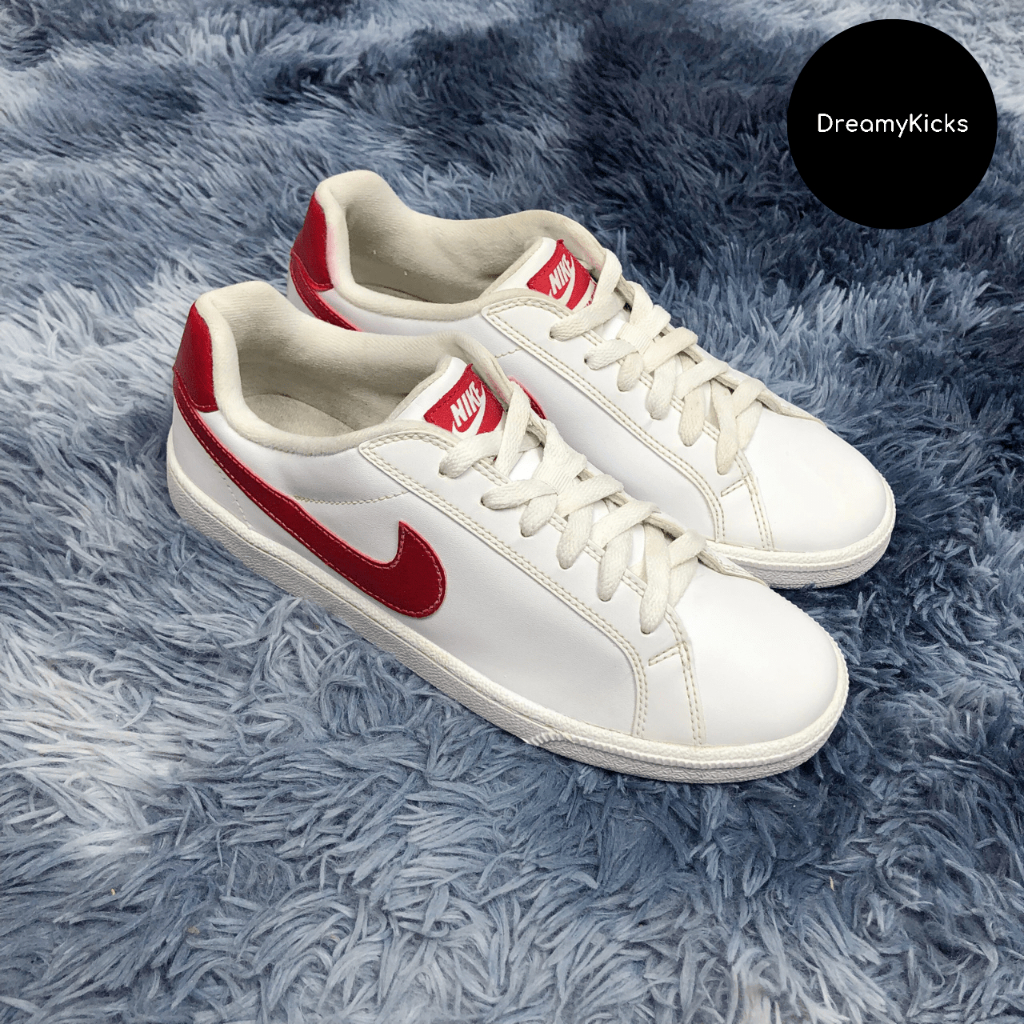 Giày Thể Thao Nike Court Majestic Leather White Red Chính Hãng 100%