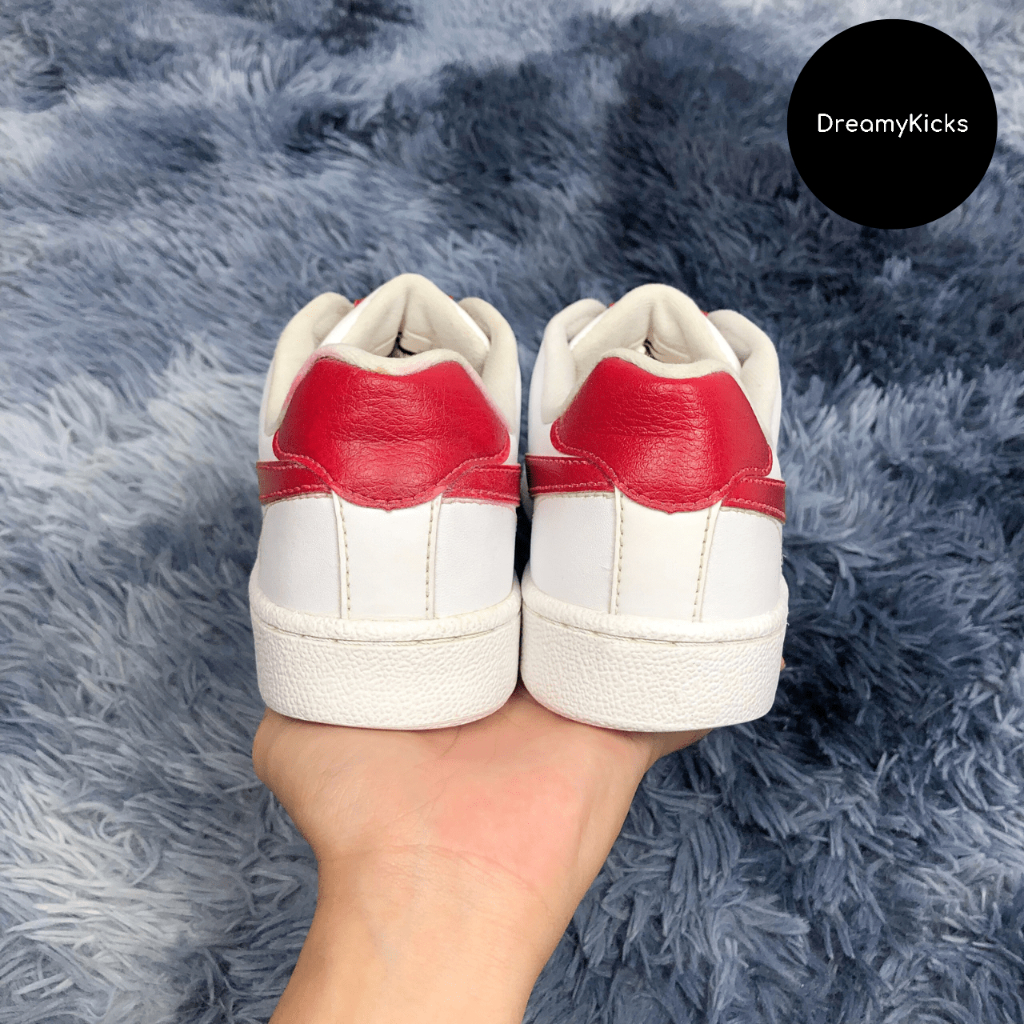 Giày Thể Thao Nike Court Majestic Leather White Red Chính Hãng 100%