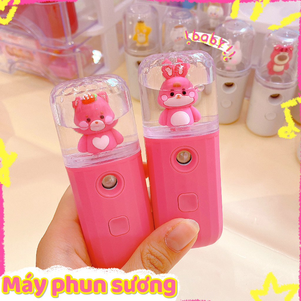 Máy Phun Sương Thỏ - Gấu Dâu